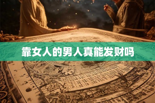 靠女人的男人真能发财吗