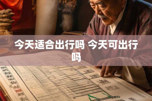 今天适合出行吗 今天可出行吗 今天适合出行吗 今天可出行吗