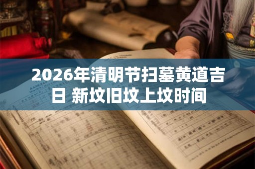 2026年清明节扫墓黄道吉日 新坟旧坟上坟时间