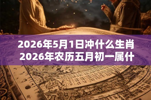 2026年5月1日冲什么生肖 2026年农历五月初一属什么生肖 2026年5月1日冲什么生肖 2026年农历五月初一属什么生肖