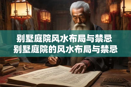 别墅庭院风水布局与禁忌 别墅庭院的风水布局与禁忌有哪些 别墅庭院风水布局与禁忌 别墅庭院的风水布局与禁忌有哪些