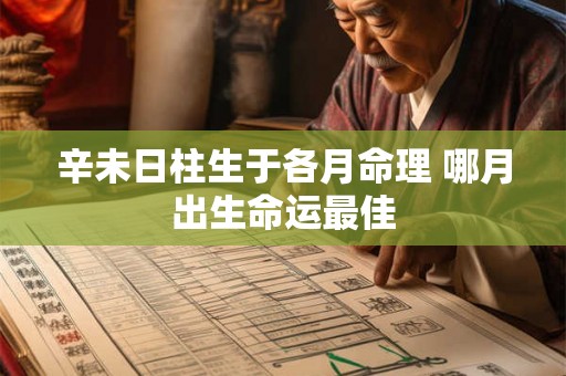 辛未日柱生于各月命理 哪月出生命运最佳