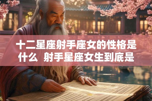 十二星座射手座女的性格是什么  射手星座女生到底是个怎样的人