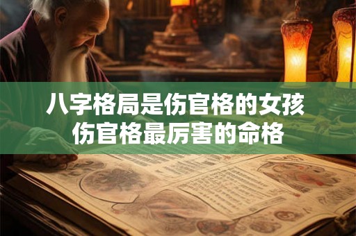八字格局是伤官格的女孩 伤官格最厉害的命格