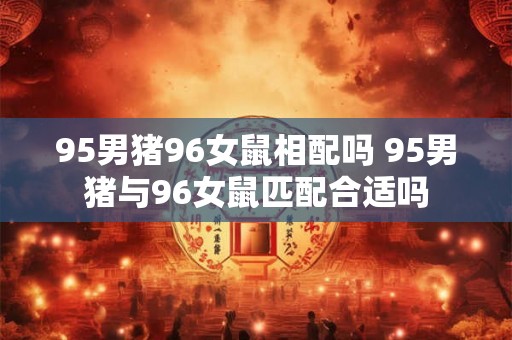 95男猪96女鼠相配吗 95男猪与96女鼠匹配合适吗