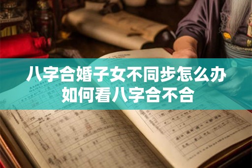八字合婚子女不同步怎么办 如何看八字合不合