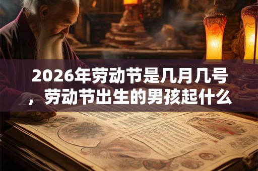 2026年劳动节是几月几号，劳动节出生的男孩起什么名字合适