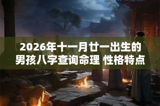 2026年十一月廿一出生的男孩八字查询命理 性格特点详解