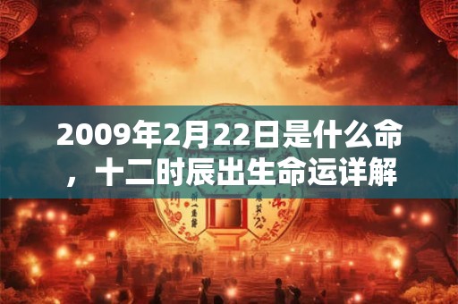 2009年2月22日是什么命，十二时辰出生命运详解