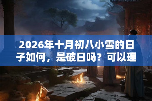 2026年十月初八小雪的日子如何，是破日吗？可以理发剪头发吗？