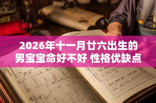 2026年十一月廿六出生的男宝宝命好不好 性格优缺点详解 2026年十一月廿六出生的男宝宝命好不好 性格优缺点详解