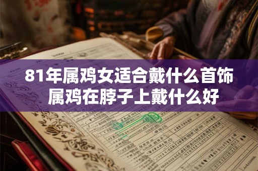 81年属鸡女适合戴什么首饰  属鸡在脖子上戴什么好