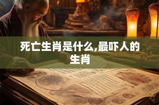 死亡生肖是什么,最吓人的生肖