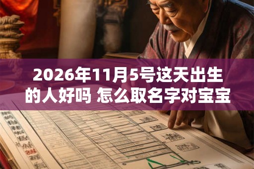 2026年11月5号这天出生的人好吗 怎么取名字对宝宝最有利