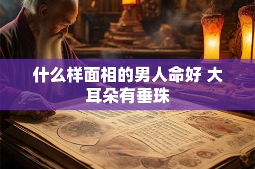 什么样面相的男人命好 大耳朵有垂珠