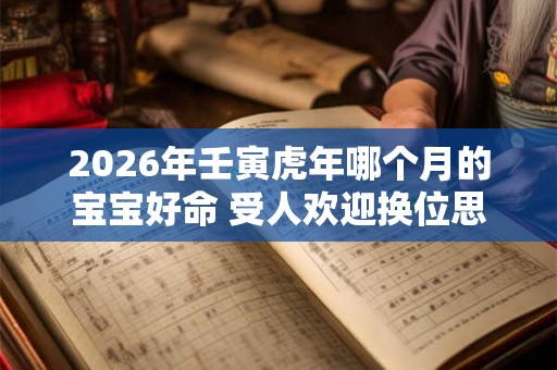 2026年壬寅虎年哪个月的宝宝好命 受人欢迎换位思考 2026年壬寅虎年哪个月的宝宝好命 受人欢迎换位思考