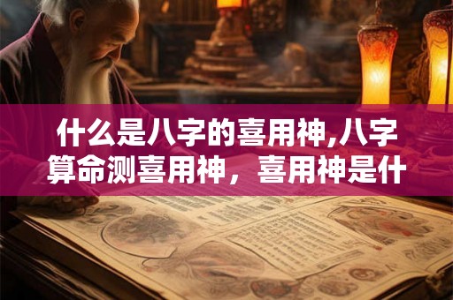 什么是八字的喜用神,八字算命测喜用神，喜用神是什么？