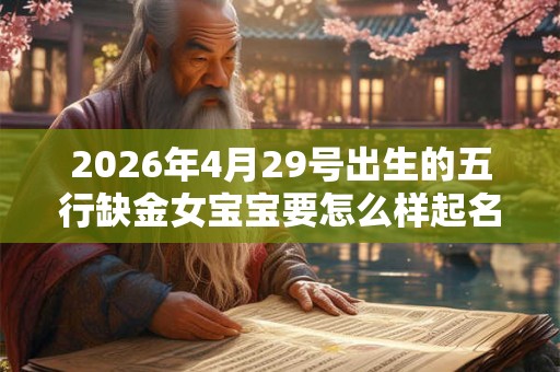 2026年4月29号出生的五行缺金女宝宝要怎么样起名 2026年4月29号出生的五行缺金女宝宝要怎么样起名