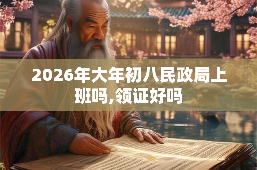 2026年大年初八民政局上班吗,领证好吗