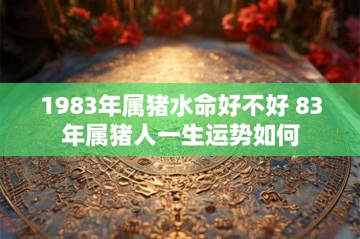 1983年属猪水命好不好 83年属猪人一生运势如何