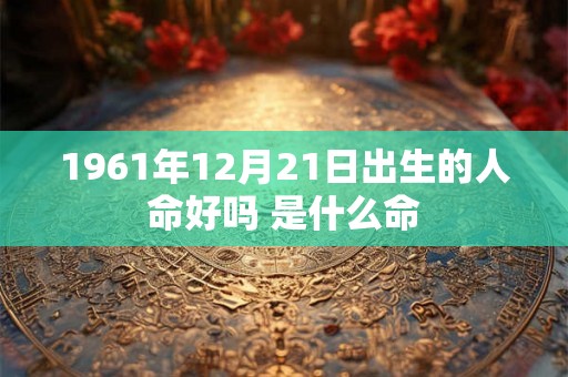 1961年12月21日出生的人命好吗 是什么命