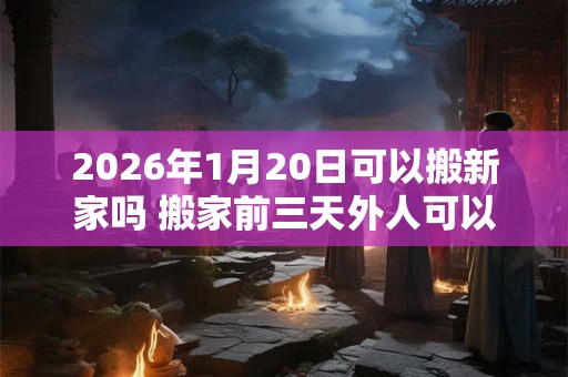 2026年1月20日可以搬新家吗 搬家前三天外人可以进入吗