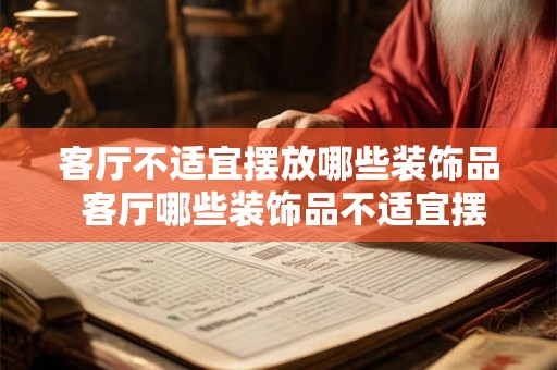 客厅不适宜摆放哪些装饰品 客厅哪些装饰品不适宜摆放
