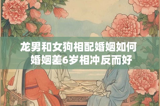 龙男和女狗相配婚姻如何  婚姻差6岁相冲反而好