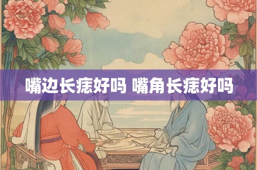 嘴边长痣好吗 嘴角长痣好吗 嘴边长痣好吗 嘴角长痣好吗