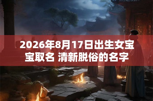 2026年8月17日出生女宝宝取名 清新脱俗的名字
