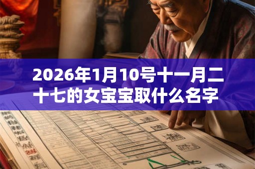 2026年1月10号十一月二十七的女宝宝取什么名字 书香气质