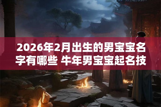 2026年2月出生的男宝宝名字有哪些 牛年男宝宝起名技巧