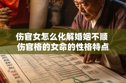 伤官女怎么化解婚姻不顺 伤官格的女命的性格特点