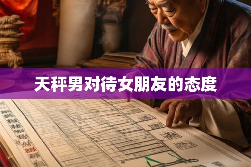 天秤男对待女朋友的态度 天秤男对待女朋友的态度