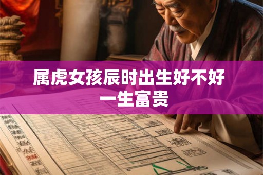 属虎女孩辰时出生好不好  一生富贵