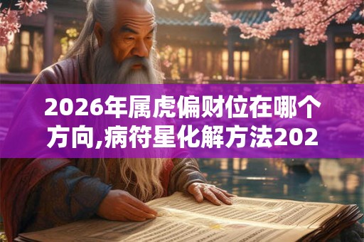 2026年属虎偏财位在哪个方向,病符星化解方法2026 2026年属虎偏财位在哪个方向,病符星化解方法2026