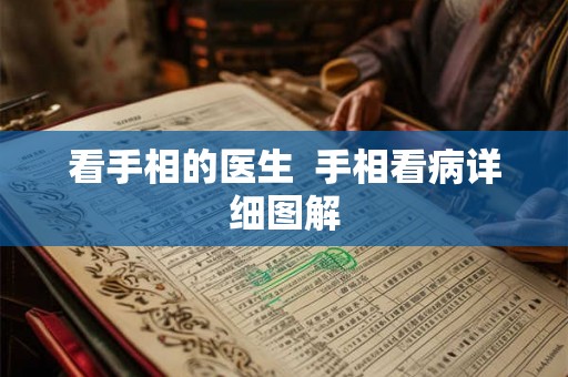 看手相的医生  手相看病详细图解