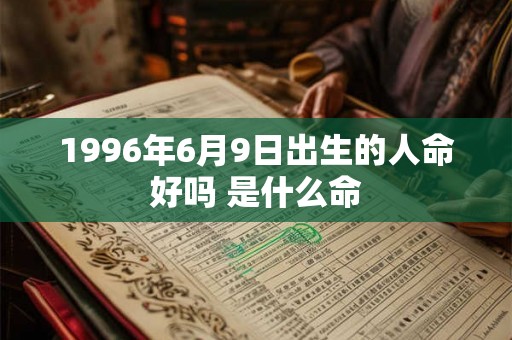 1996年6月9日出生的人命好吗 是什么命