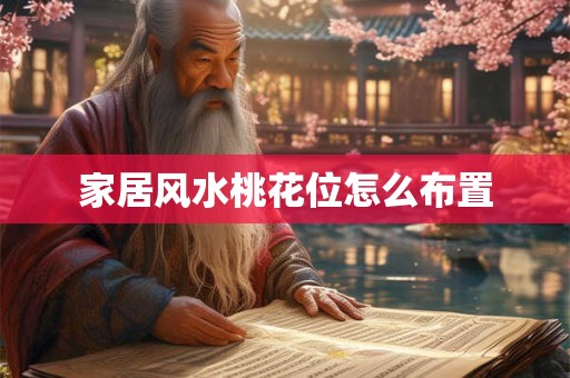 家居风水桃花位怎么布置 家居风水桃花位怎么布置