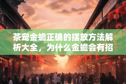 茶宠金蟾正确的摆放方法解析大全，为什么金蟾会有招财的寓意？
