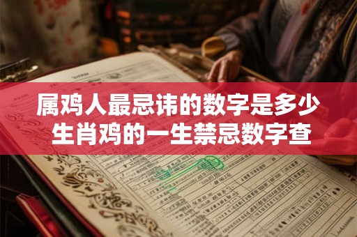 属鸡人最忌讳的数字是多少 生肖鸡的一生禁忌数字查询