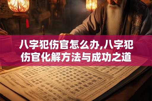 八字犯伤官怎么办,八字犯伤官化解方法与成功之道