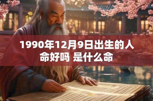 1990年12月9日出生的人命好吗 是什么命 1990年12月9日出生的人命好吗 是什么命