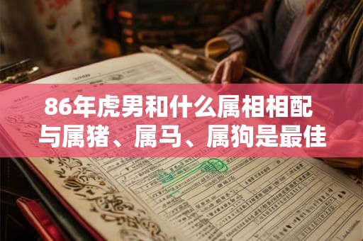 86年虎男和什么属相相配 与属猪、属马、属狗是最佳组合