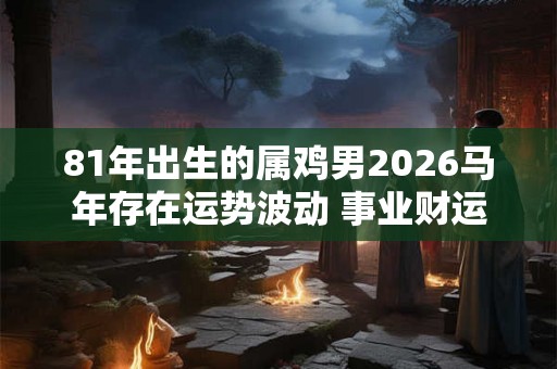 81年出生的属鸡男2026马年存在运势波动 事业财运不够稳定