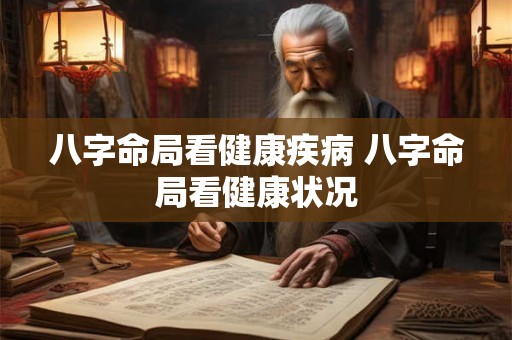 八字命局看健康疾病 八字命局看健康状况