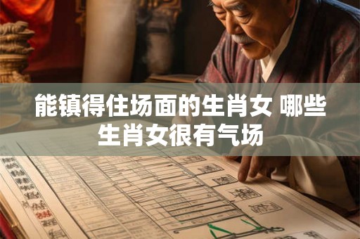 能镇得住场面的生肖女 哪些生肖女很有气场