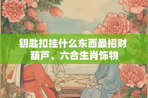 钥匙扣挂什么东西最招财 葫芦、六合生肖饰物 钥匙扣挂什么东西最招财 葫芦、六合生肖饰物