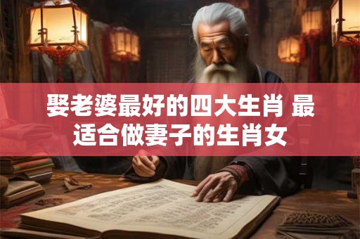 娶老婆最好的四大生肖 最适合做妻子的生肖女 娶老婆最好的四大生肖 最适合做妻子的生肖女