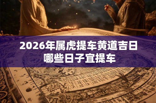 2026年属虎提车黄道吉日 哪些日子宜提车 2026年属虎提车黄道吉日 哪些日子宜提车